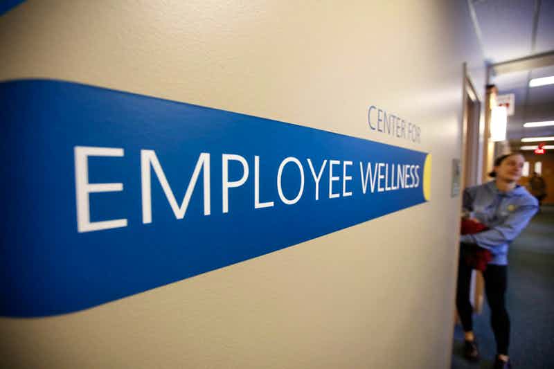 Center for Employee Wellness sign